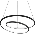 Ideal Lux - LED-люстра на тросі з регулюванням яскравості OZ LED/48W/230V діаметр 60 см CRI 90 чорний